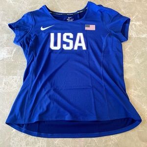 Team USA Olympics 2016 Track & Field Women Kit RARE XLarge Pro Elite 743476-443